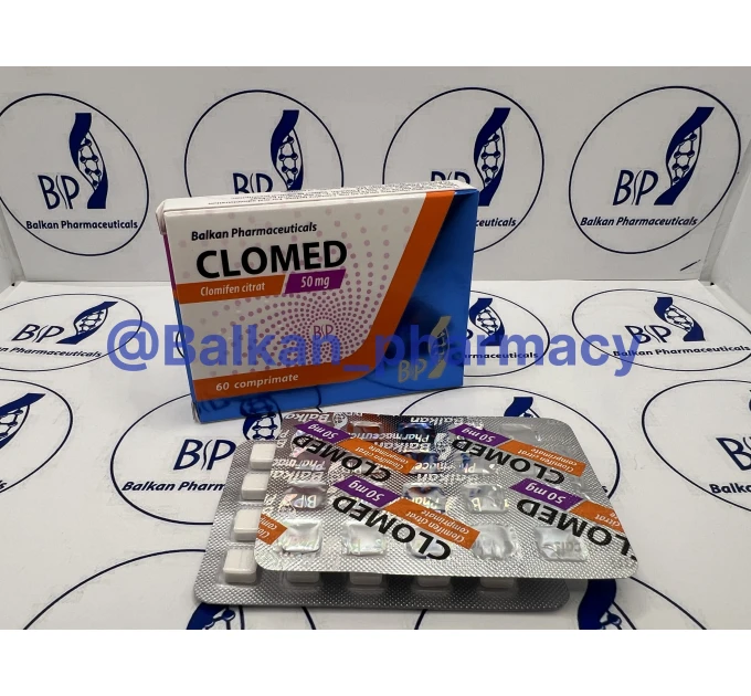 Clomed Balkan Pharmaceuticals 20 tab - Clomifen Citrat 50mg/tablet