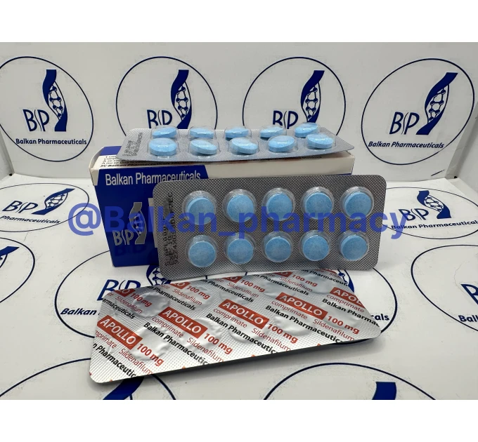 Apollo Balkan Parmaceuticals 10tab - Sildenafil 100mg/tab