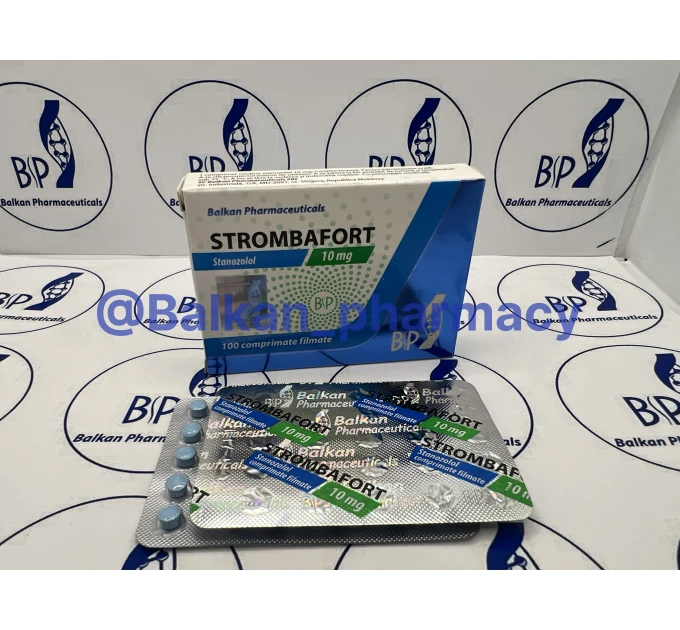 Strombafort Balkan Pharmaceuticals 100tab - Stanozolol 10mg/tab