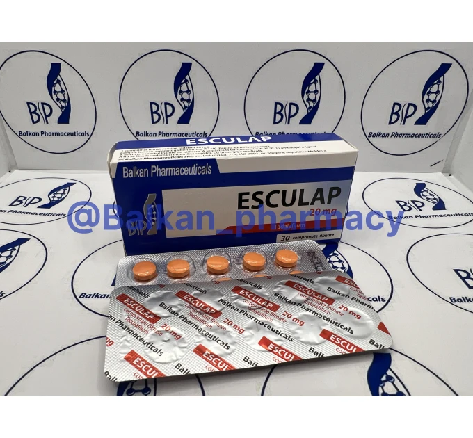 Esculap Balkan Pharmaceuticals 10tab - Tadalafilum 20mg/tab